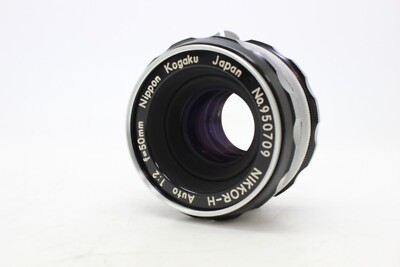 NIKKOR-H 50mm f/2 レンズ オールドレンズ】美しい描写が得られる標準レンズ「NIKKOR-HC Auto