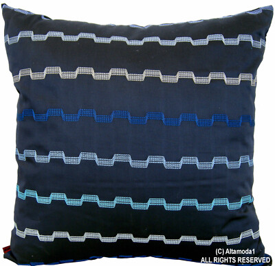 MISSONI HOME kissen baumwollsatin BESTICKT   40x40cm OEKO TEX   LORENA 503