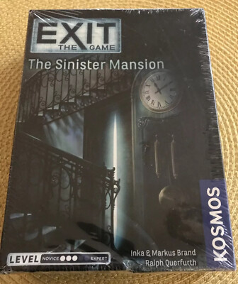Thames & Kosmos EXIT: The Sinister Mansion - Brand New