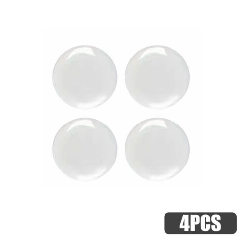 4pcs 20mm White Car Lock Keyhole Sticker Door Lock Protector Trims Accessories - Picture 7 of 7