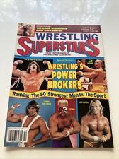 Wrestling Superstars Magazine ~ October  1990 Ultimate Warrior Kerry Von Erich