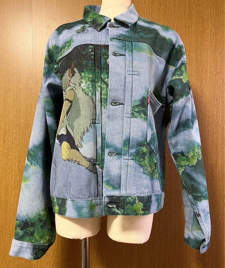 Studio Ghibli Levi's Princess Mononoke San & Wolf Trucker