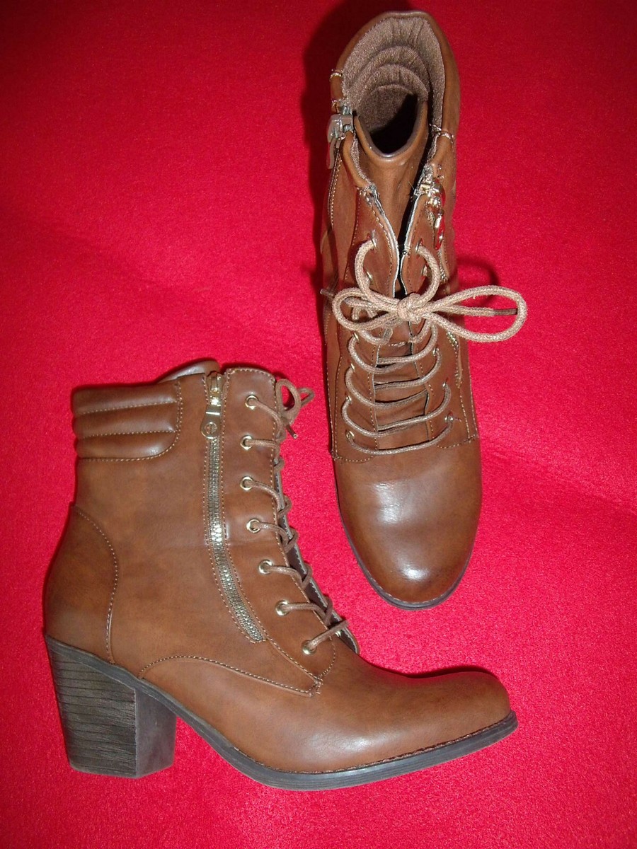 Stiefeletten Cognac Leder Stiefeletten Deichmann 5th Avenue