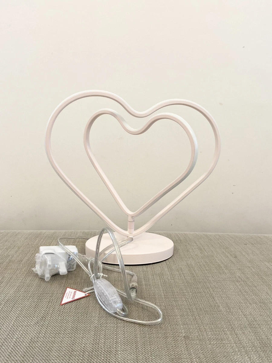 Heart table lamp next deals