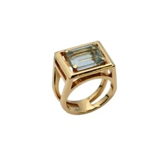 TIFFANY & Co. jewel box Ring K18YG US#5.75 P0028816