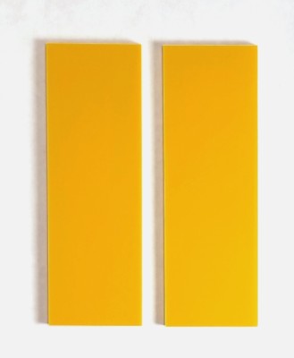 G10 MUSTARD YELLOW 3/8 .375 x 2 x 6 (2) KNIFE / GUN HANDLE SCALE MATERIAL G-10 