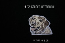 DIY Iron on Patches Embroidered Badge Applique Fabric Craft Dog Shiba Inu Dodge