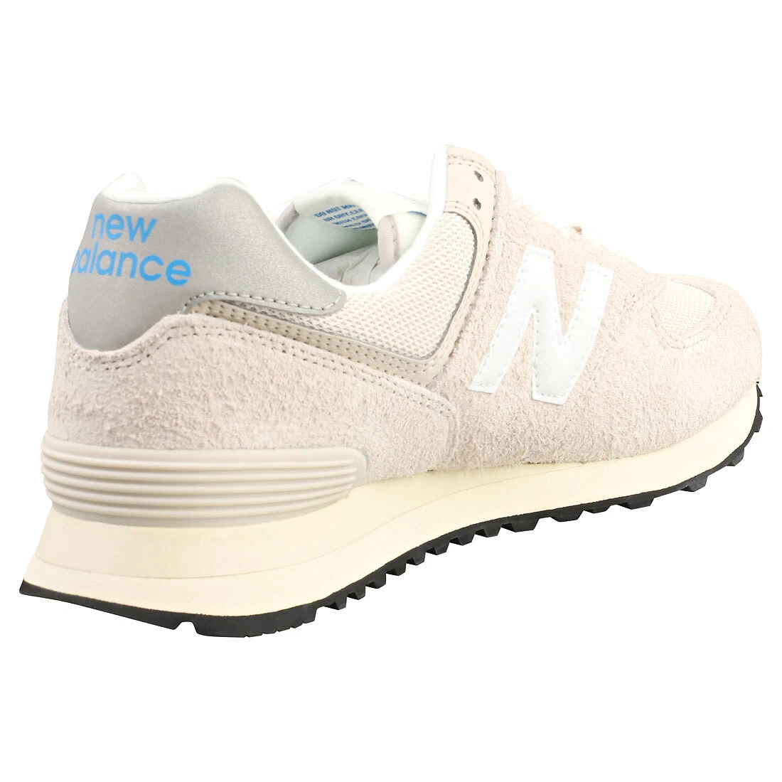 New Balance 574 Mens Alloy White Fashion Sneakers eBay