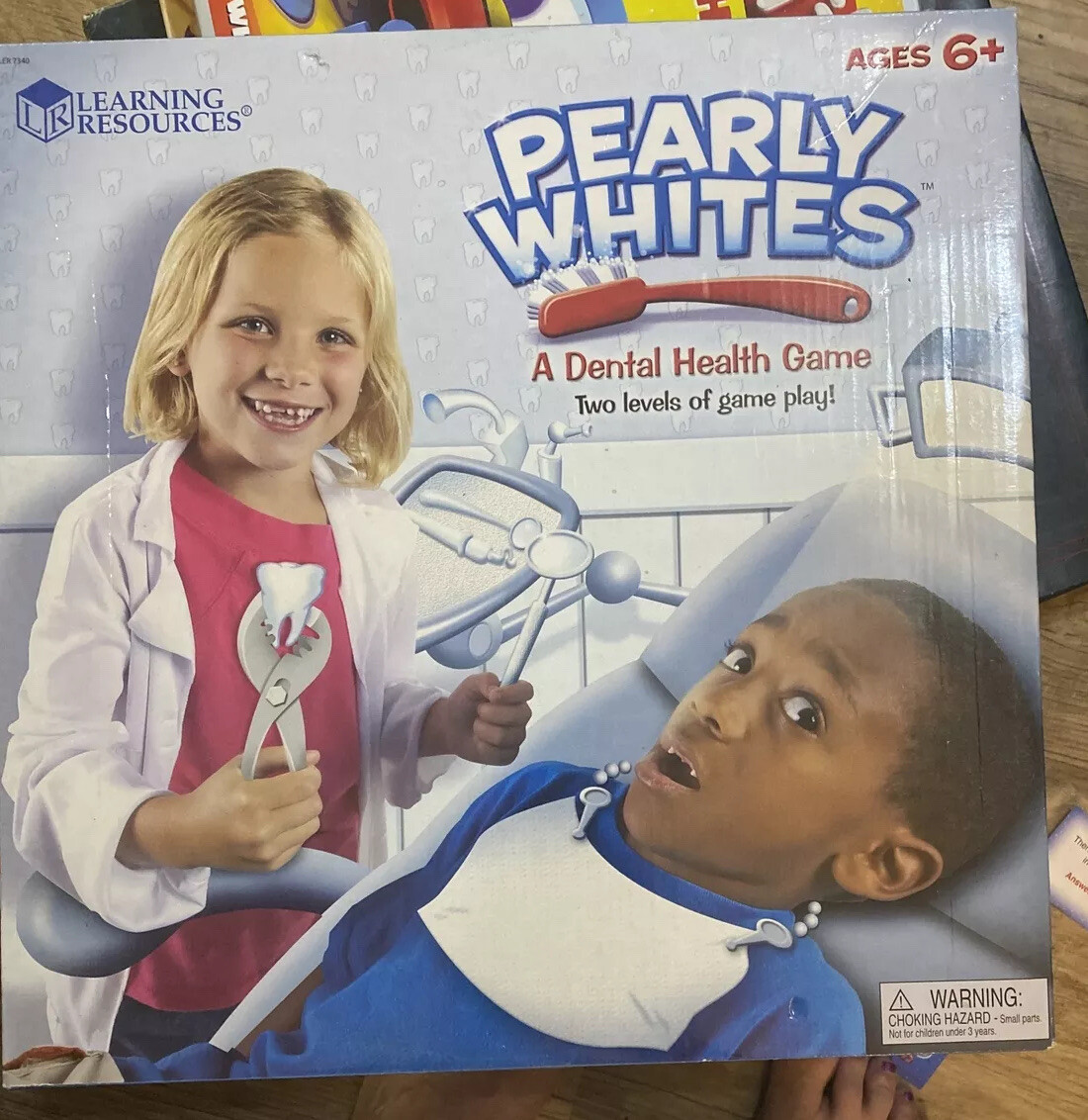 Learning Resources Pearly Whites Dental Health Educational Game for Kids  -image
