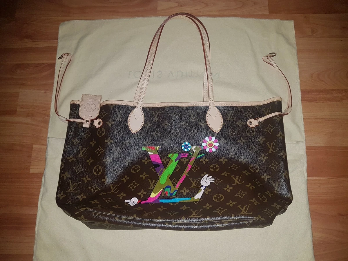 Authentic Louis Vuitton lv Monogramouflage Takashi Murakami