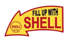 Shell Oil Shell Gasoline Sticker Decal