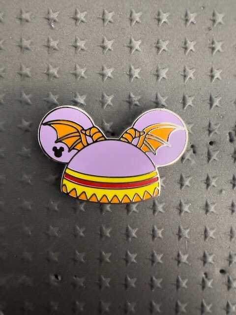 2024 WDW Hidden Disney Ear Hat Earhat Figment Chaser Pin | eBay