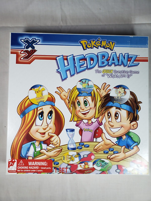 Pokemon Hedbanz Board Game Missing Instructions, Has All Other