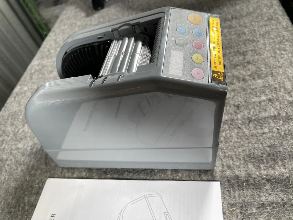 Máquina cortadora dispensadora de cinta eléctrica automática automática/manual gris con manual Foto 4 de 4