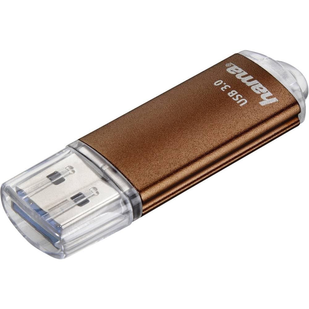Clé USB 3.0 64 Go Laeta marron pour transfert de données rapide