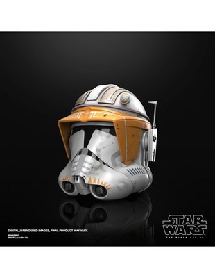Hasbro Star Wars The Black Series Clone Commander Cody Electronic Helmet Neu