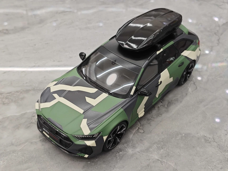 GT Spirit 1:18 Audi RS6 C8 Edición Limitada Simulación Resina Coche Modelo Colección Foto 4 de 4