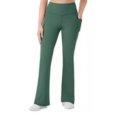 Member's Mark Women's Flare Yoga Pant Size Medium M Green Jade
