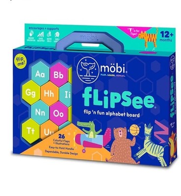 Mobi Flipsee ABC Puzzle Flip Spaß Frühjahr Sprache Spielzeug Geburtstagsgeschenk Geschenk