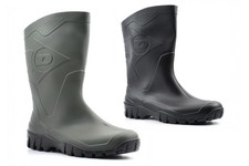 Mens/Womens Wellingtons Waterproof Wellies Walking Wellington Boot Green/Black