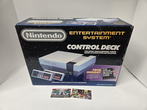 Nintendo NES Control Deck In Box With The Official Players Guide! Nice Shape! - Picture 1 of 11