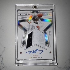 2023 Flawless Star Swatch Signatures Michael Vick Silver /20 AUTO