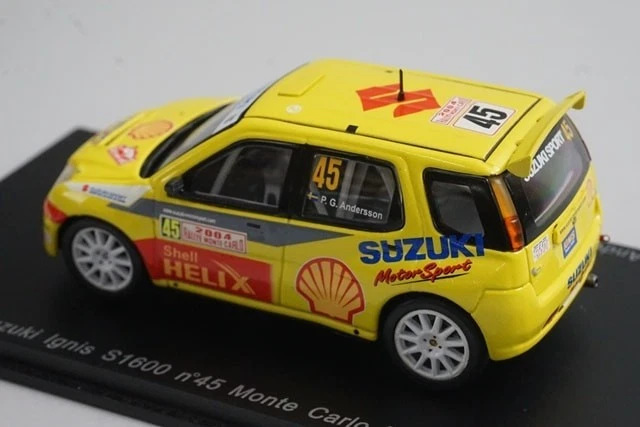 1:43 Spark S0623 Suzuki Ignis S1600 Monte Carlo Rally 2004 #45 P.G.Anderson - Image 2 of 4
