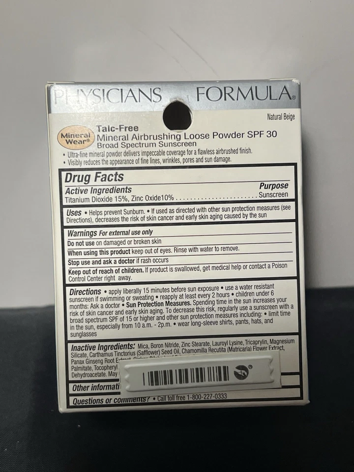 Physicians Formula Mineral Wear Powder #73156 Natural Beige NEW - Image 2 of 4