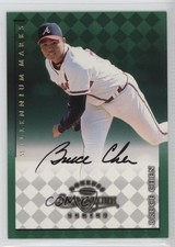 1998 Donruss Signature Series Millennium Marks 1002/1000 Bruce Chen Auto 1l3