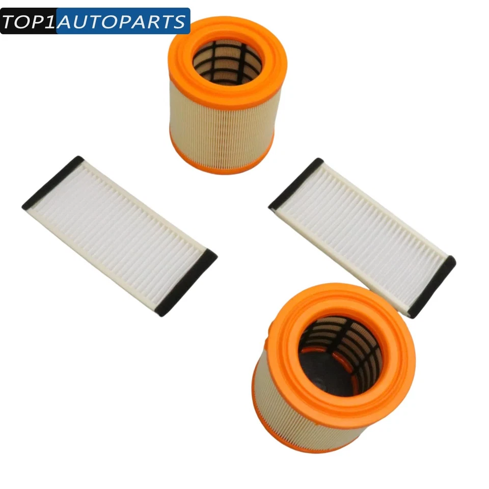 2X Filtro de aire y filtro de aire de carbono activo de cabina para Aston Martin V8 Vantage 06-14 Foto 2 de 4