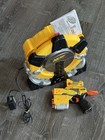 Tested Working Nerf N-Strike Disk Shot Skeet Launcher 6 Disks + Remote + Gun
