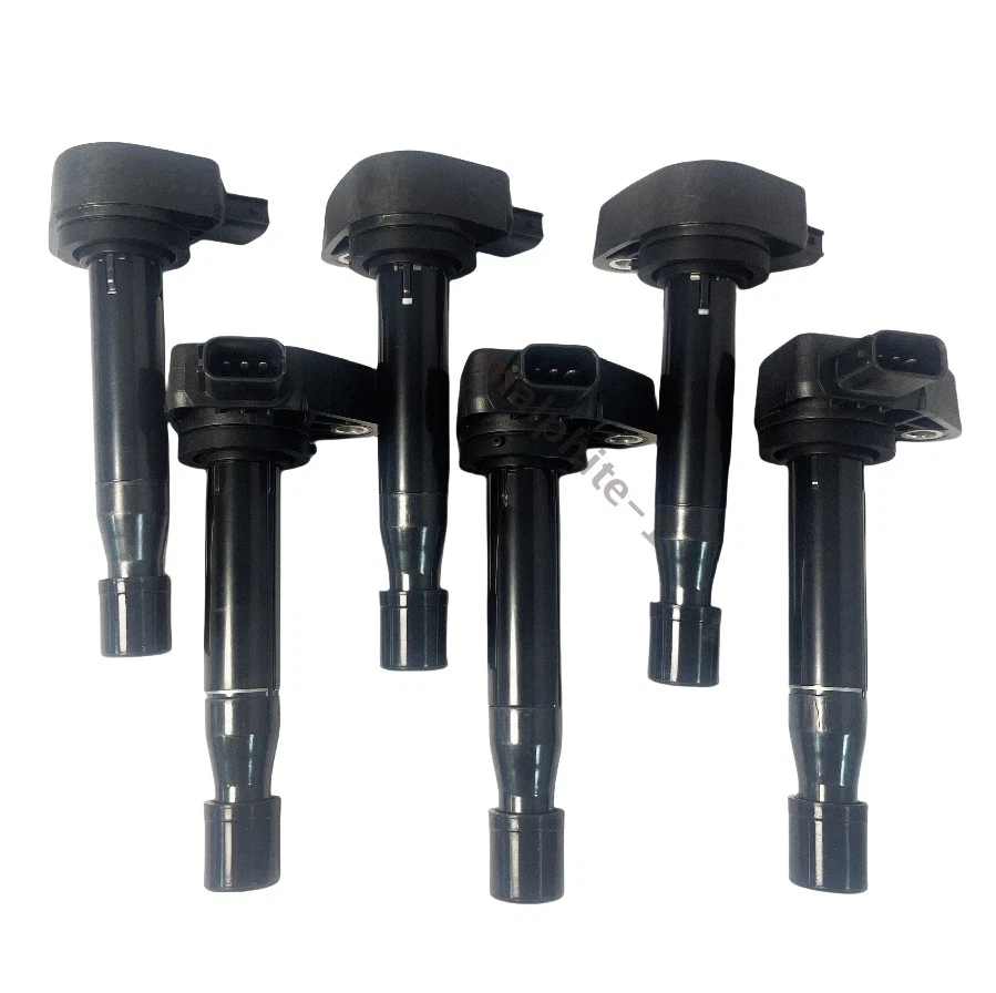 6pcs Direct Ignition Coil 673-2310 Denso for Acura CL TL RL Honda Accord Odyssey Foto 4 de 4