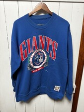 Vintage 90s New York Giants NFL Nutmeg Sweatshirt Medium/Large