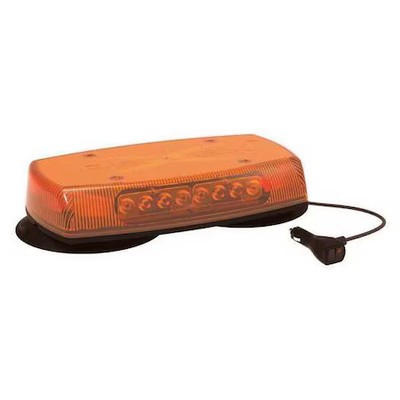 Ecco 5590A-Vm Mini Lightbar, Amber, Magnetic, 20 Heads