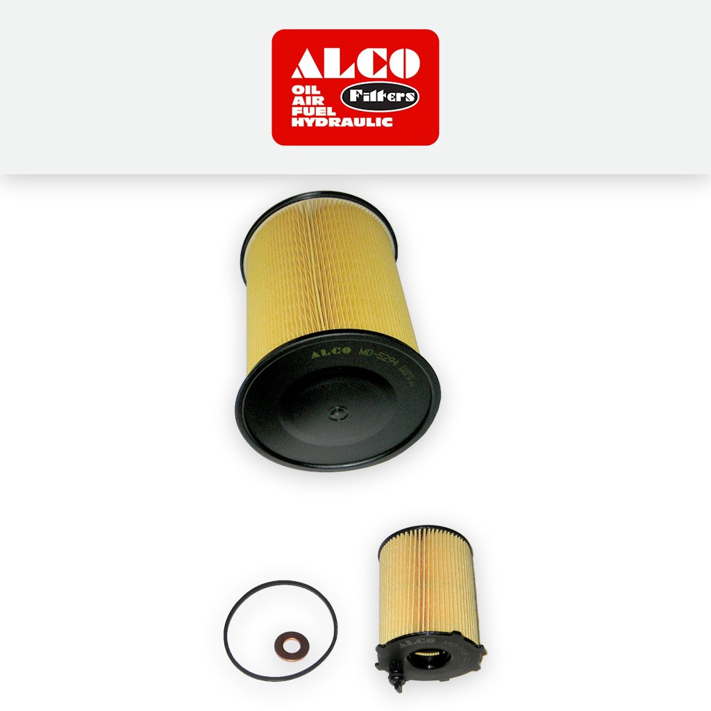 SERVICE KIT for VOLVO V40 1.6 D2 ALCO OIL AIR FILTERS (2012-2016)