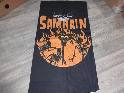 Samhain Flag Flagge Textil Poster Horror Punk Metal Turbonegro Danzig Misfits *