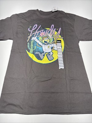 Spongebob, Sandy nickeloedeon Short Sleeve Adult Medium