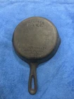 Vintage Cast Iron Wagner Ware 6 1/2 inch Skillet "R" Made In USA #3 Bin E