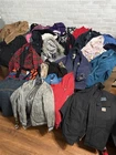 Mixed Jacket Sweater Lot 30+ Piece Men Women Carhartt Nike Vintage Bulk