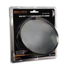 Burco 3815 Universal 5 Inch Clamp-on Convex Blind Spot Mirror