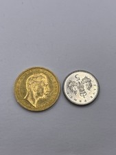 1908 Germany Prussia 20 Mark Gold Coin Wilhelm II 7.96g .900 Fine Gold