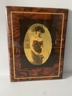 VTG Photo Picture on Ebony/plastic Board wooden effect 23*18 cm