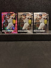 2025 Panini Prizm Baseball Gary Sheffield Pink Cracked Ice and Base