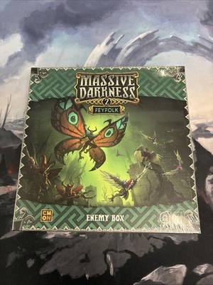 Massive Darkness 2: Enemy Box - Feyfolk Expansion Board Game NEW in Shrink