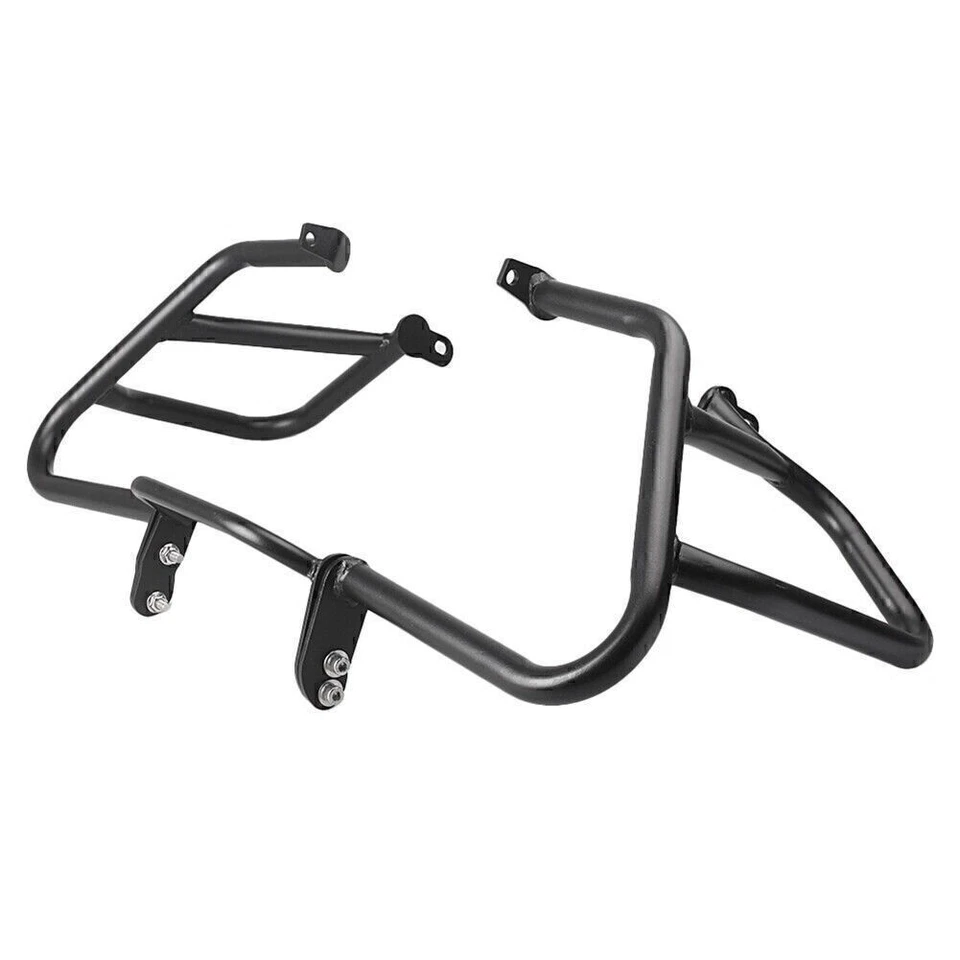 Protector de motor inferior barra de choque de carretera negro ajuste BMW R1200GS 2013-2018 2015 acero Foto 2 de 4