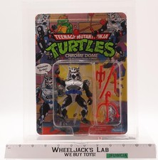 Chrome Dome CAS GRADED 85 85 85 85 TMNT 45-Back 1991 Playmates NEW SEALED