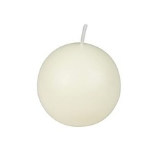 2 Inch Pale Ivory Ball Candles