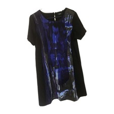 Simply Vera Vera Wang Women's Abstract Print Side Pocket Sheath Dress Sz M NWT