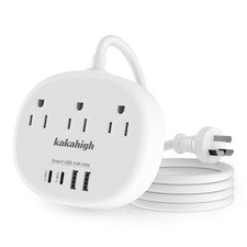 Australia Power Plug Adapter, New Zealand Power Adapter with 3 American Outle...