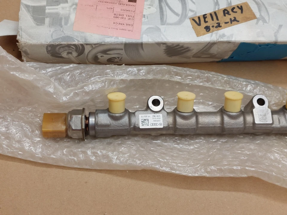 Seat Ibiza MK4 6J 1.2 Diesel Fuel Injection Rail 2009-2016 03P130089 Genuine - Image 4 of 4